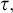 tau comma