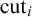 cut Subscript i