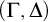 left parenthesis normal upper Gamma comma normal upper Delta right parenthesis