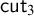 sans serif cut Subscript 3