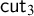 sans serif cut Subscript 3