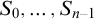 upper S 0 comma ellipsis comma upper S Subscript n minus 1 Baseline
