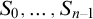 upper S 0 comma ellipsis comma upper S Subscript n minus 1 Baseline