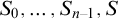 upper S 0 comma ellipsis comma upper S Subscript n minus 1 Baseline comma upper S