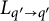 upper L Subscript q prime right arrow q prime