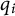 q Subscript i
