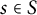 s element of upper S