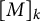 left bracket upper M right bracket Subscript k