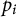 p Subscript i