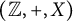 left parenthesis double struck upper Z comma plus comma upper X right parenthesis