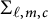 normal upper Sigma Subscript script l comma m comma c