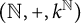 left parenthesis double struck upper N comma plus comma k Superscript double struck upper N Baseline right parenthesis