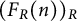 left parenthesis upper F Subscript upper R Baseline left parenthesis n right parenthesis right parenthesis Subscript upper R