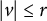 StartAbsoluteValue v EndAbsoluteValue less than or equals r