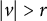 StartAbsoluteValue v EndAbsoluteValue greater than r
