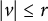 StartAbsoluteValue v EndAbsoluteValue less than or equals r