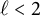 script l less than 2