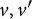 v comma v prime