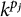 k Superscript p Super Subscript j