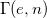 normal upper Gamma left parenthesis e comma n right parenthesis