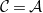 script upper C equals script upper A