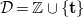 script upper D equals double struck upper Z union StartSet bold t EndSet