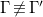normal upper Gamma not identical to normal upper Gamma prime