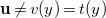 bold u not equals v left parenthesis y right parenthesis equals t left parenthesis y right parenthesis