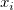 x Subscript i