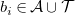 b Subscript i Baseline element of script upper A union script upper T
