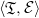 left angle bracket German upper T comma script upper E right angle bracket