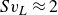 upper S v Subscript upper L Baseline almost equals 2