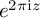 e Superscript 2 pi normal i z