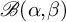 script upper B left parenthesis alpha comma beta right parenthesis