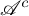 script upper A Superscript c