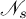 script upper N Subscript s
