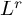 upper L Superscript r