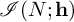 script upper I left parenthesis upper N semicolon bold h right parenthesis