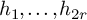 h 1 comma ellipsis comma h Subscript 2 r Baseline