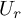 upper U Subscript r