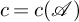 c equals c left parenthesis script upper A right parenthesis
