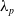 lamda Subscript p