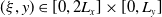 left parenthesis xi comma y right parenthesis element of left bracket 0 comma 2 upper L Subscript x Baseline right bracket times left bracket 0 comma upper L Subscript y Baseline right bracket