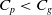 upper C Subscript p Baseline less than upper C Subscript g