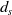 d Subscript s