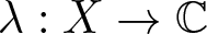 lamda colon upper X right arrow upper C
