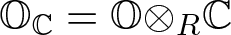 OC equals upper O circled times RC