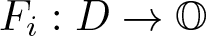 Fi colon upper D right arrow upper O
