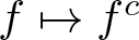 f right arrow from bar fc