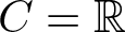 upper C equals upper R